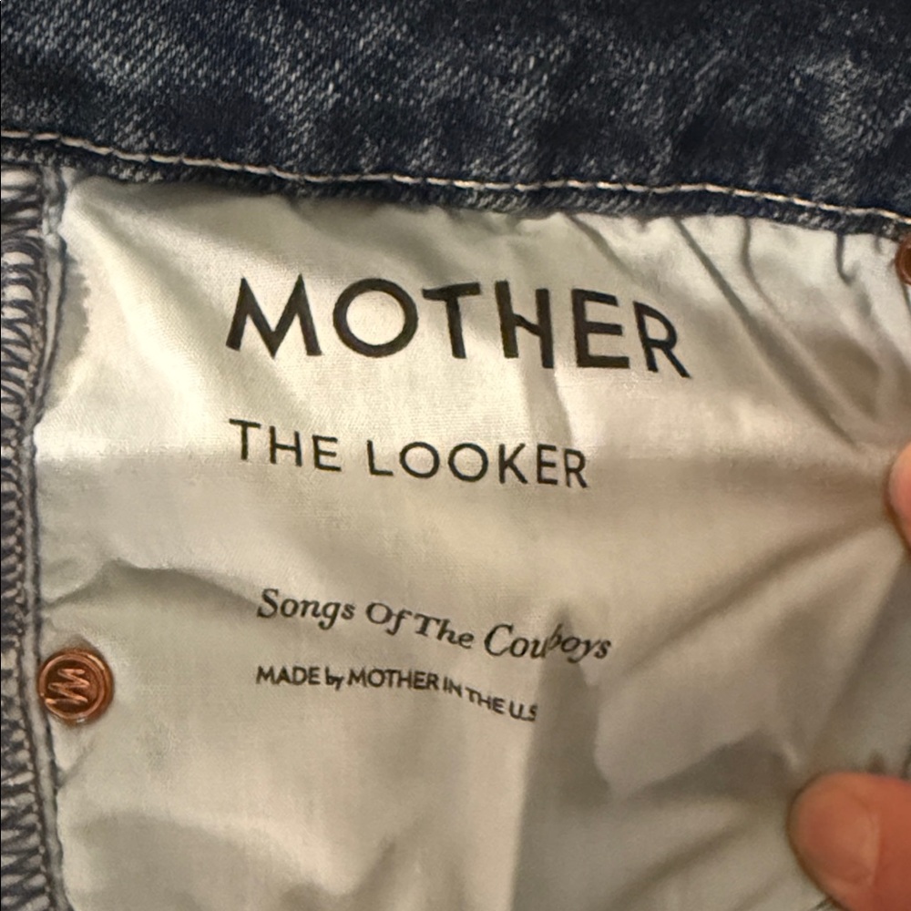 MOTHER The Looker Women's Skinny Jeans - Light Blue Denim
